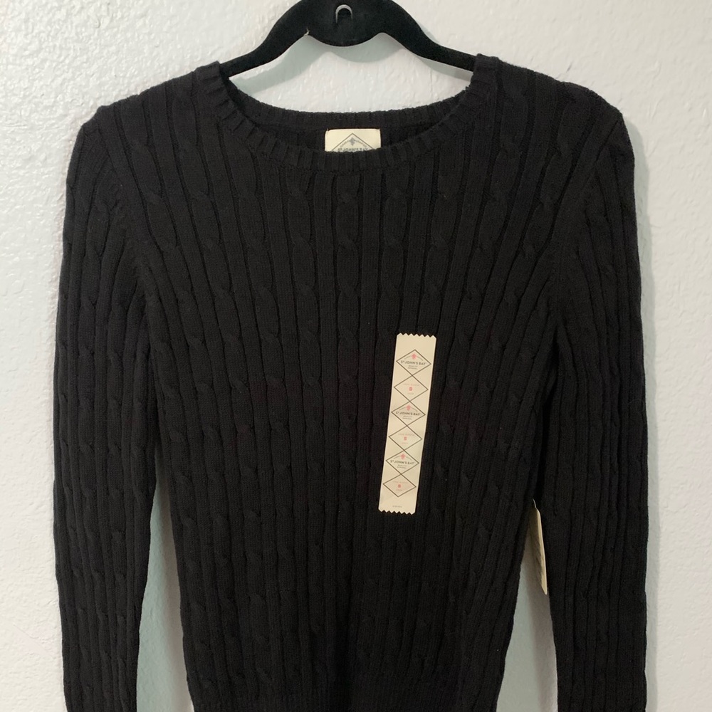 Black Sweater St John’s Bay
